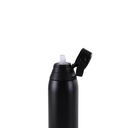 EVORA - Hans Larsen Double Wall Stainless Steel Vacuum Bottle - 750ml - Black