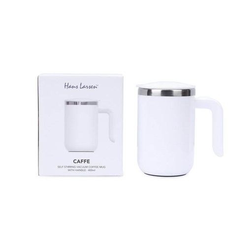 CAFFE - Hans Larsen Auto-Stirring Coffee Mug - White