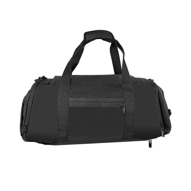 DOVER - Santhome Sports Travel Duffel Backpack - Black