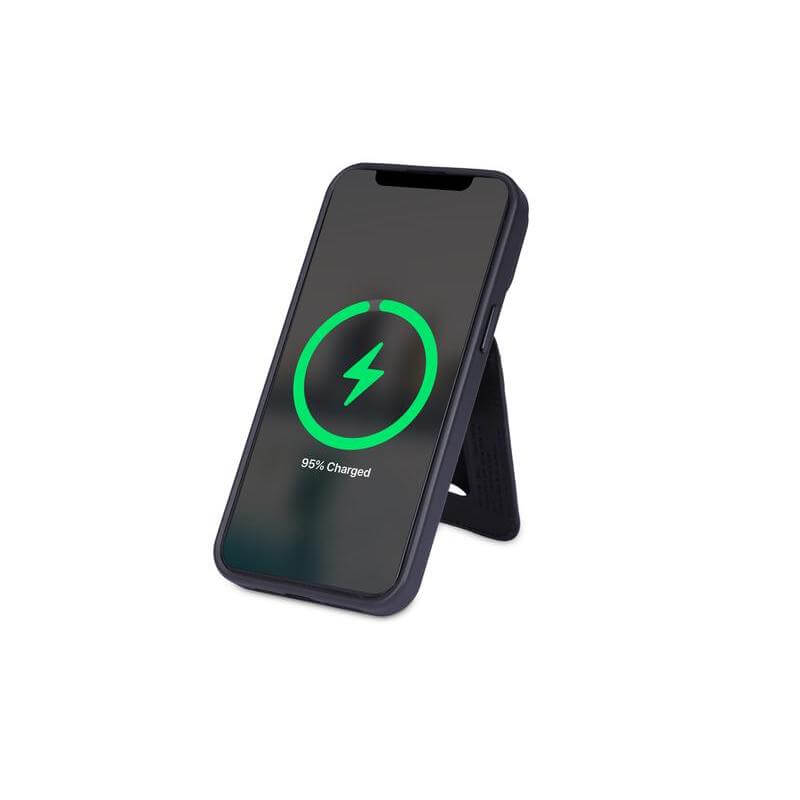 MAG3 - Giftology 3-in-1 Magnetic Wireless Charger Card Holder - Black