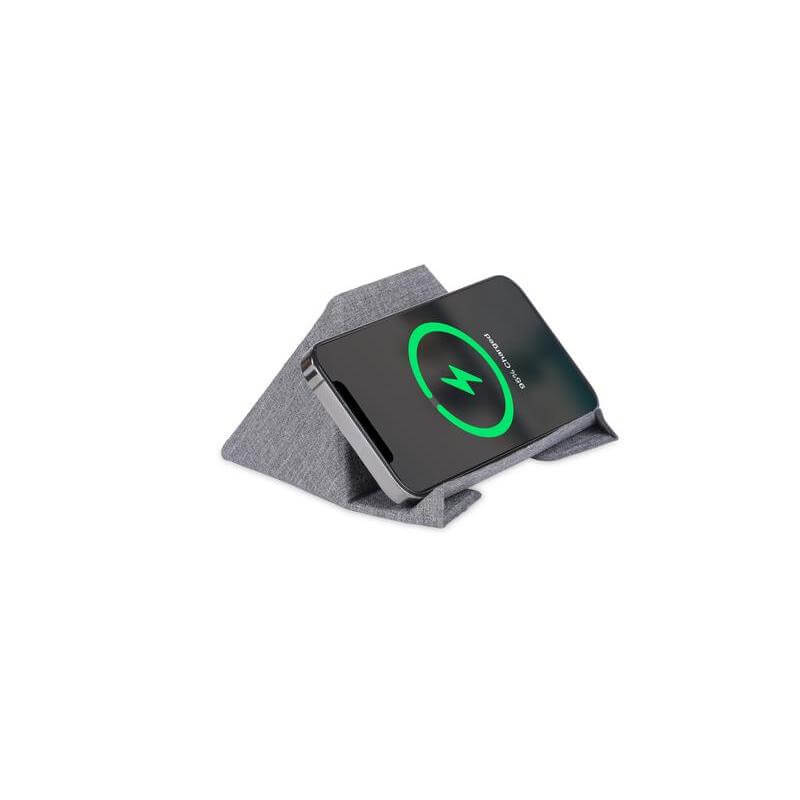 STANDIE - Giftology RPET 2-in-1 Laptop and Phone Stand - Grey