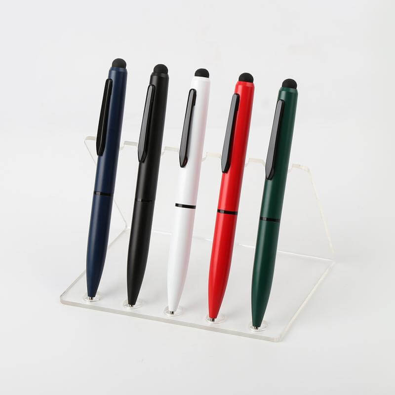 SVEN - Metal Ballpoint Pen with Stylus - Blue
