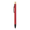 BOLT - Aluminium Push Action Ballpen - Red
