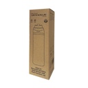 AERO SIP - Hans Larsen Recycled Stainless Steel Bottle with Dual Sip Lid - Black