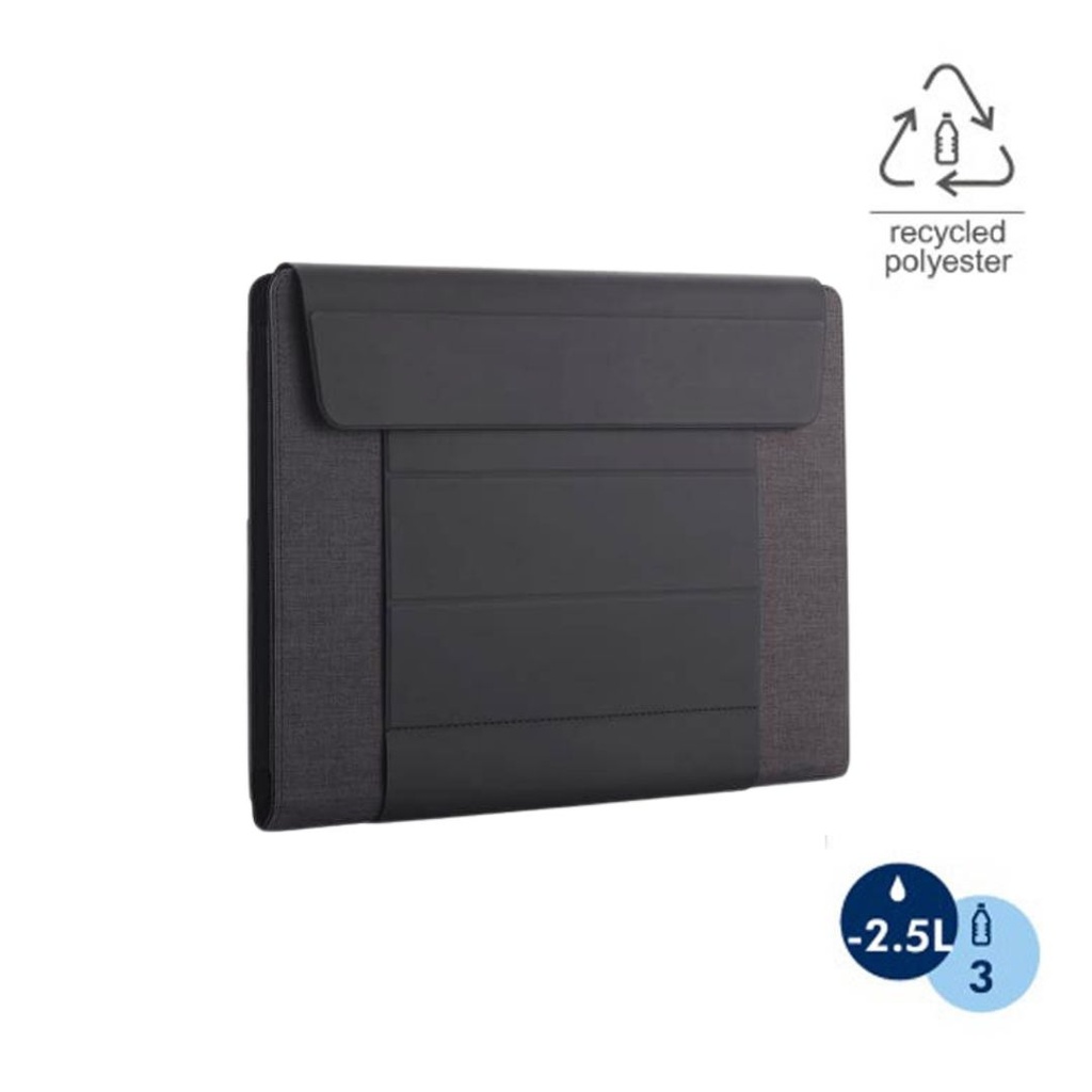 FULDA - CHANGE Collection RPET Laptop Case & Workstation - Black