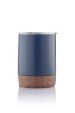 [DWHL 3136] GOUDA - Hans Larsen Vacuum Mug With Cork Base - Blue