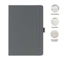 [NBGL 5244] JURSI - Giftology A5 PU Notebook with Pen Loop - Grey