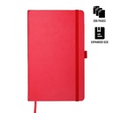 [NBSN 5324] BARON - Santhome Expanded A5 Hard Cover Notebook - Red